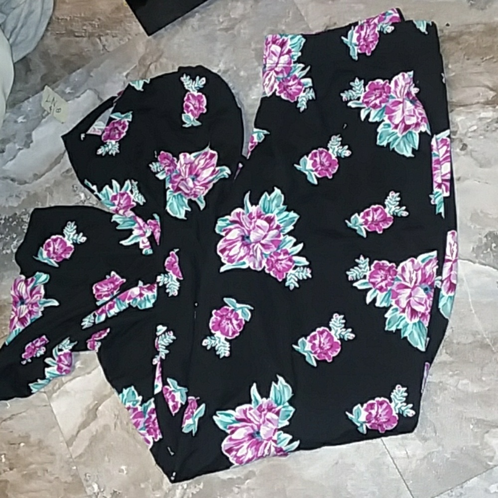 floral print gypsy pants